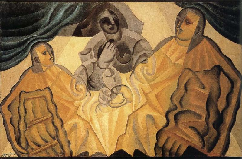 Juan Gris Three mask oil painting image